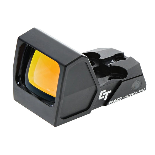 Crimson Trace Corporation, RAD Micro Pro, Red Dot, Compact Open Reflex Sight, Black, 3 MOA