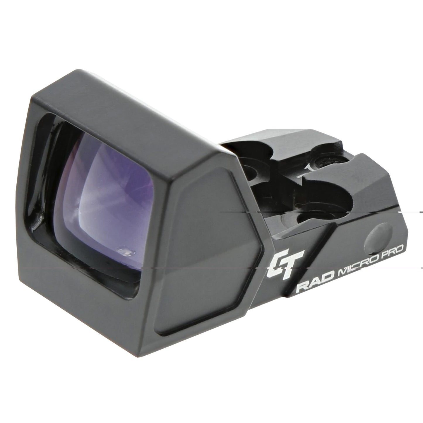 Crimson Trace Corporation, RAD Micro Pro, Green Dot, Compact Open Reflex Sight, Black, 5 MOA