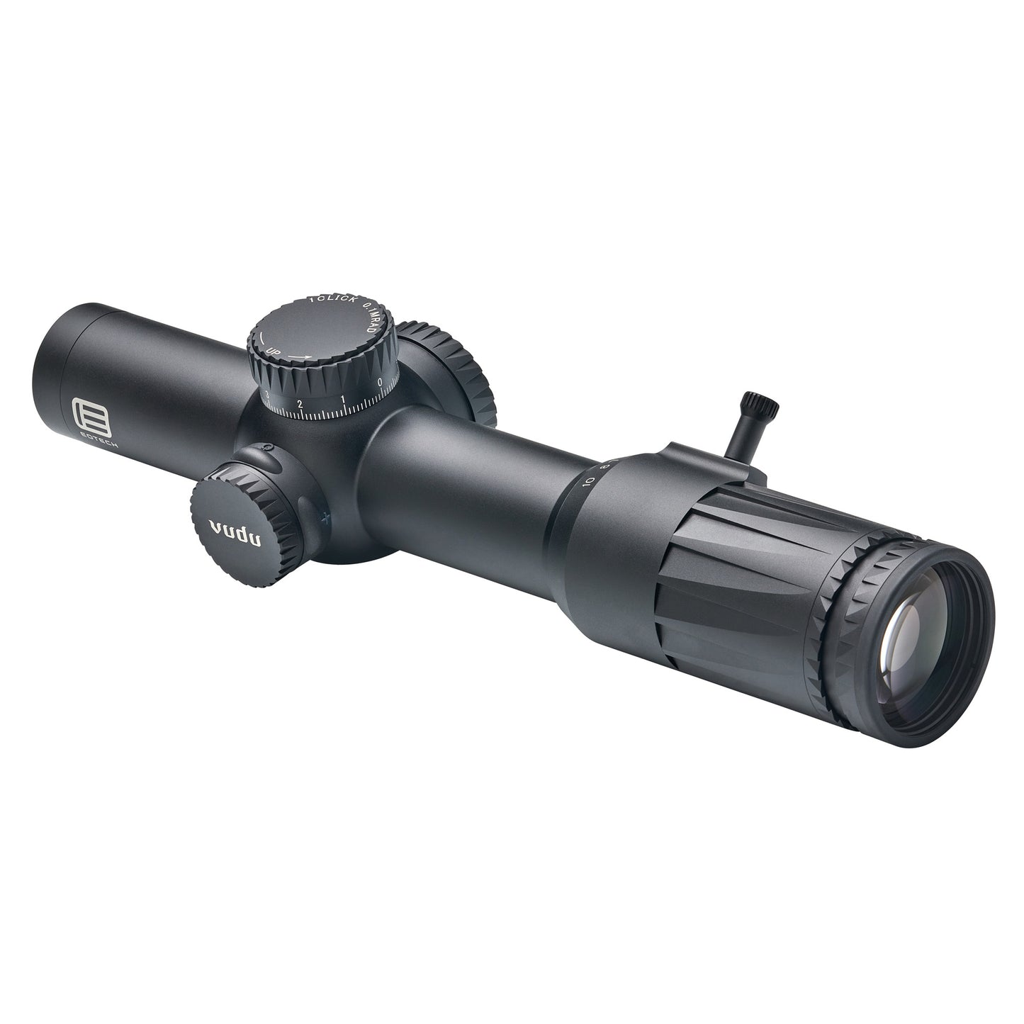 EOTech, Vudu, 1-10X28 First Focal Plane, Rifle Scope, 34mm Tube, SR-4 Illuminated MOA Reticle, Black