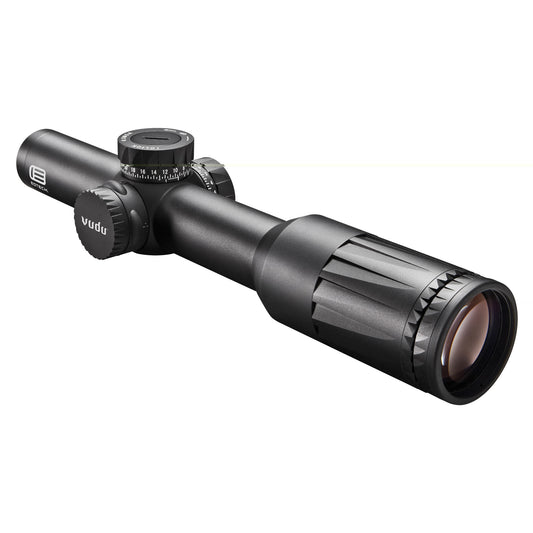 EOTech, Vudu Rifle Scope, 1-6X24mm First Focal Plane, SR-1 Green Illuminated MRAD Reticle, Black