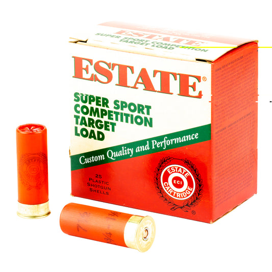 Federal, Estate, Super Sport, 12 Gauge 2.75", #7.5, 1-1/8 oz, 25 Round Box