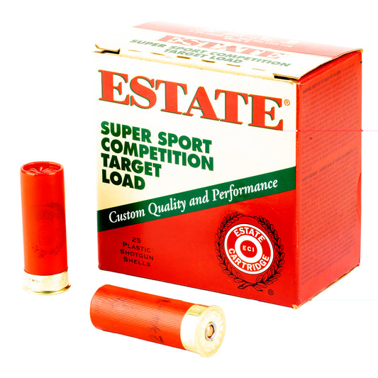 Federal, Estate, Super Sport, 12 Gauge 2.75", #8, 1-1/8 oz, 25 Round Box