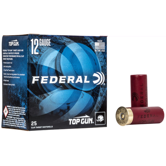 Federal, Top Gun, 12 Gauge 2.75", #7.5, 1oz, 25 Round Box