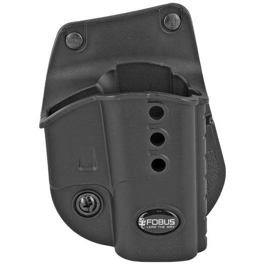 Fobus, Paddle Holster, Fits Glock 42, Right Hand, Black