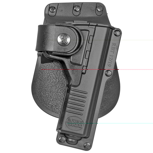 Fobus, Paddle Tactical Holster Fits Glock 19/23/32/45 With Light Or Laser, Right Hand