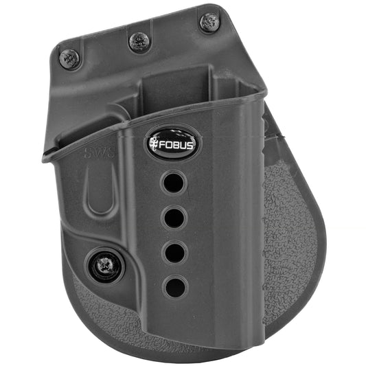 Fobus, E2 Paddle Holster, Fits Walther PPD/Taurus 709/ S&W Shield, Right Hand, Black