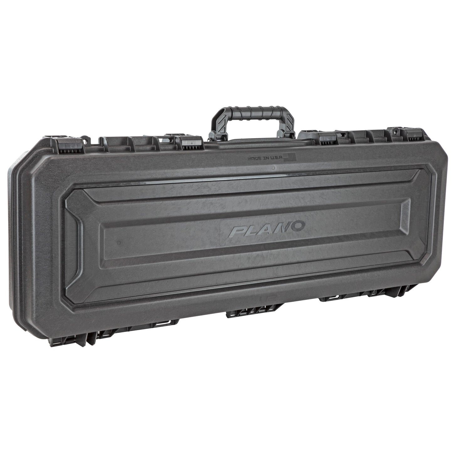 Plano, AW2 42" Rifle Case, 44.4"x16.8"x 6.4", Hard, Black Finish