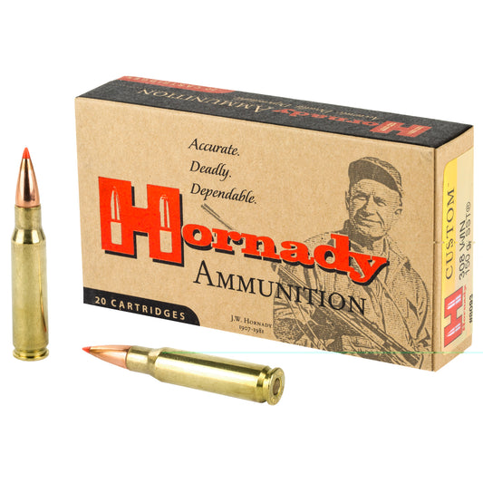 Hornady, Custom, 308 Win, 150 Grain, SST, 20 Round Box