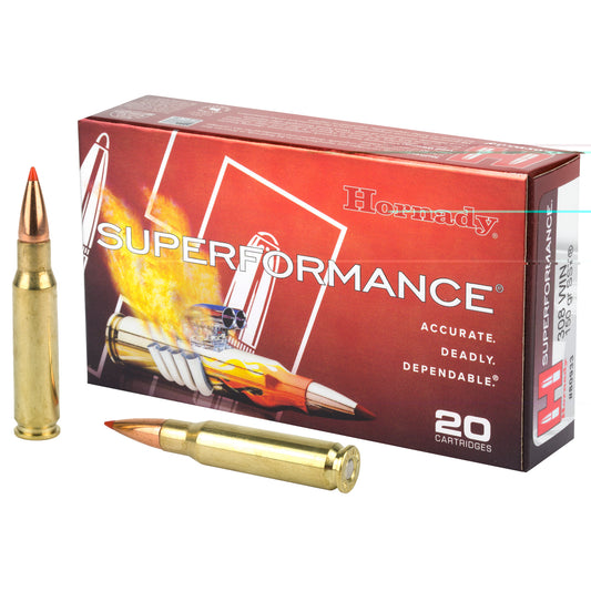 Hornady, Superformance 308WIN, 150 Grain, SST, 20 Round Box