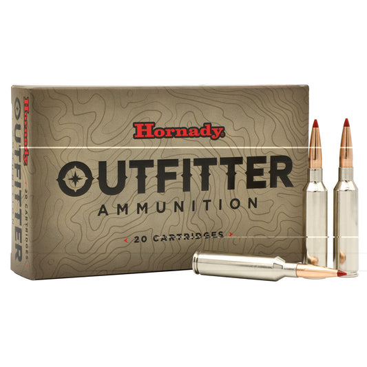 Hornady, Outfitter, 308 Winchester, 180 Grain, Copper alloy eXpanding Projectile, 20 Round Box