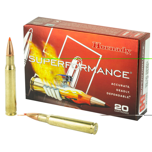 Hornady, Superformance Ammunition, 30-06, 150 Grain, SST, 20 Round Box