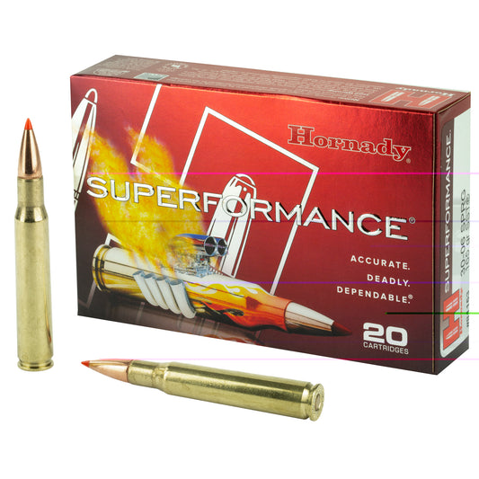 Hornady, Superformance, 30-06, 165 Grain, SST, 20 Round Box