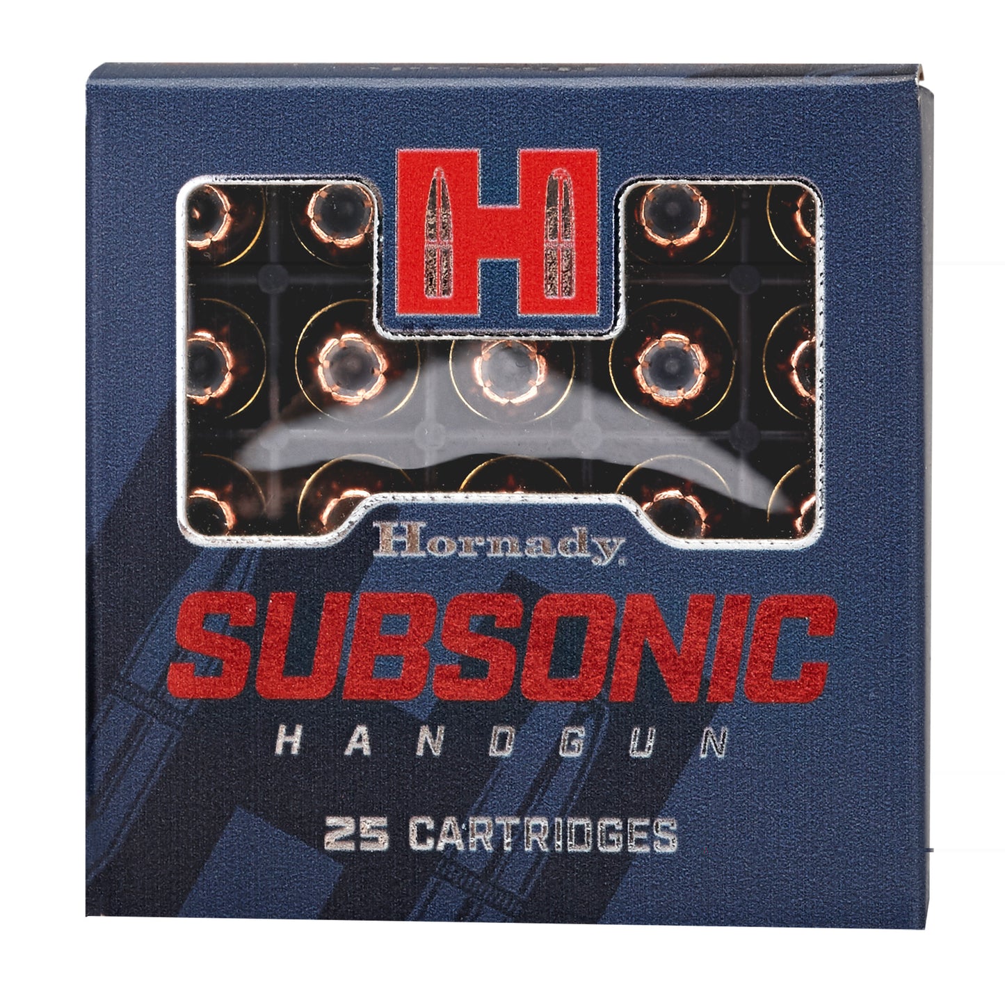 Hornady, Subsonic, 9MM, 147 Grain, XTP, 25 Round Box