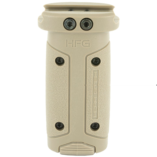 Hera USA, HFG Vertical Front Grip, Fits AR-15, Internal Compartment, Tan