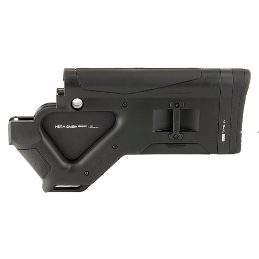 Hera USA, CQR Stock, California Version, Fits AR-15 Mil-Spec Rifles and DPMS 308 GII, Black