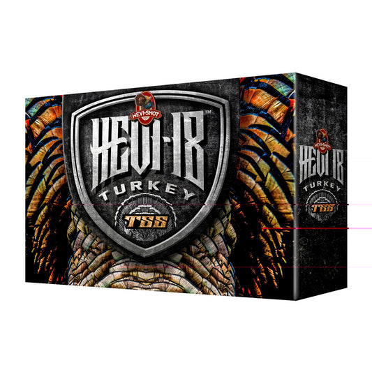 HEVI-Shot, HEVI-18, Turkey, 12 Gauge 3", #7, 2oz, TSS, 5 Rounds Per Box