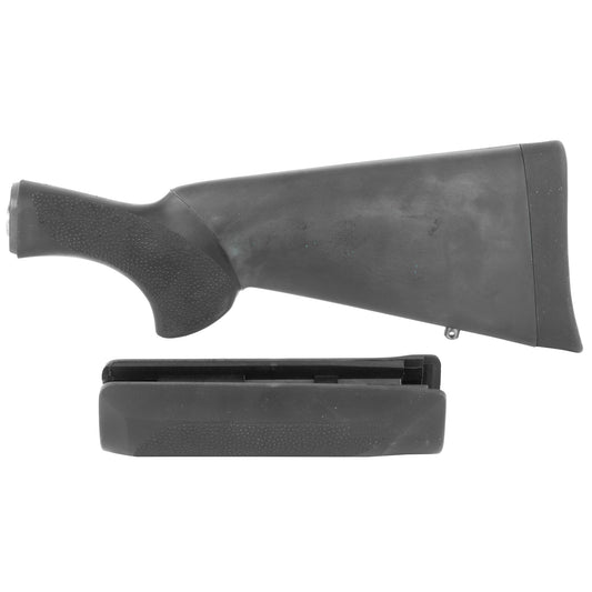 Hogue, Stock Over Molded, Fits Remington 870, with Forend, Black