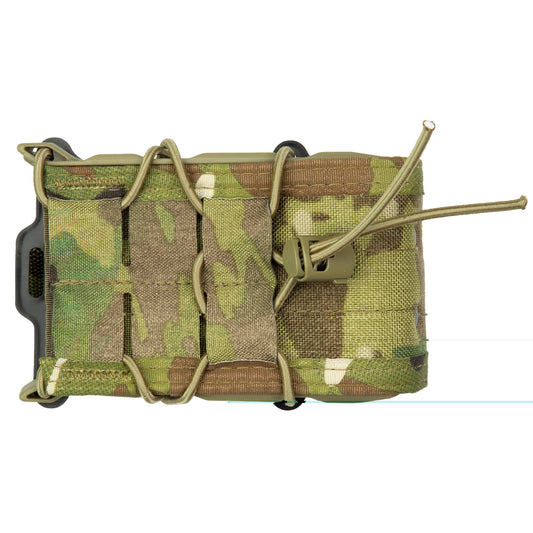 High Speed Gear, X2R TACO, Dual Magazine Pouch, Molle, Fits Most Rifle Magazines, Hybrid Kydex and Nylon, Multicam