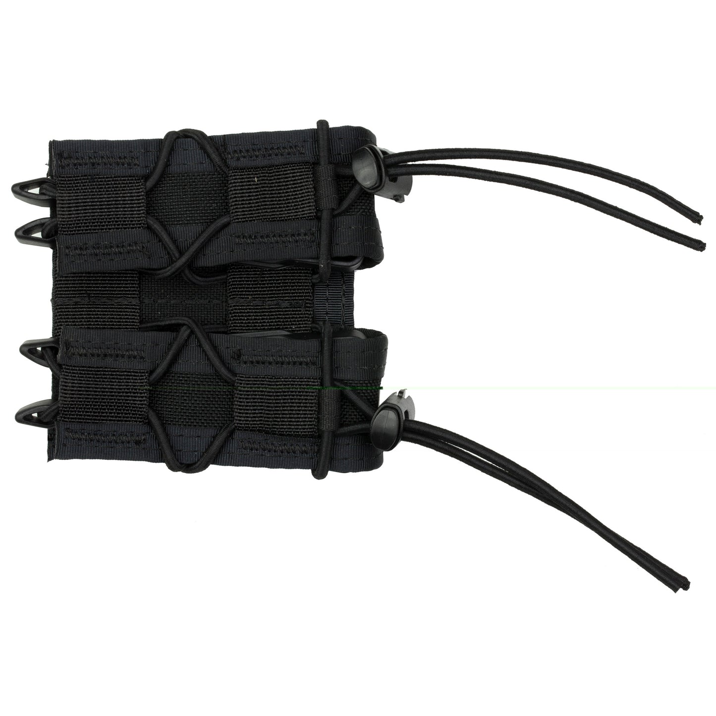 High Speed Gear, Pistol TACO, Double Magazine Pouch, Molle, Fits Most Pistol Magazines, Hybrid Kydex and Nylon, Black