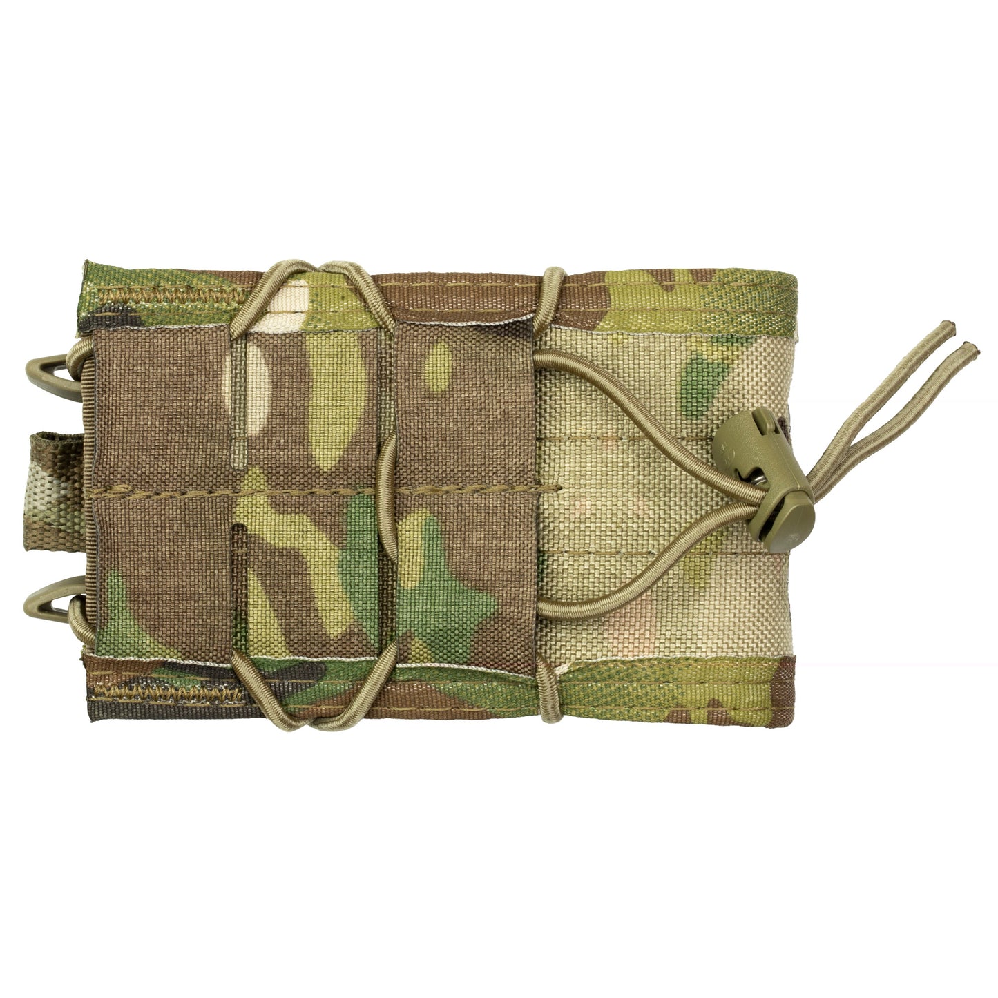 High Speed Gear, Rifle TACO, Single Magazine Pouch, MOLLE, Fits Most Rifle Magazines, Hybrid Kydex and Nylon, Multicam