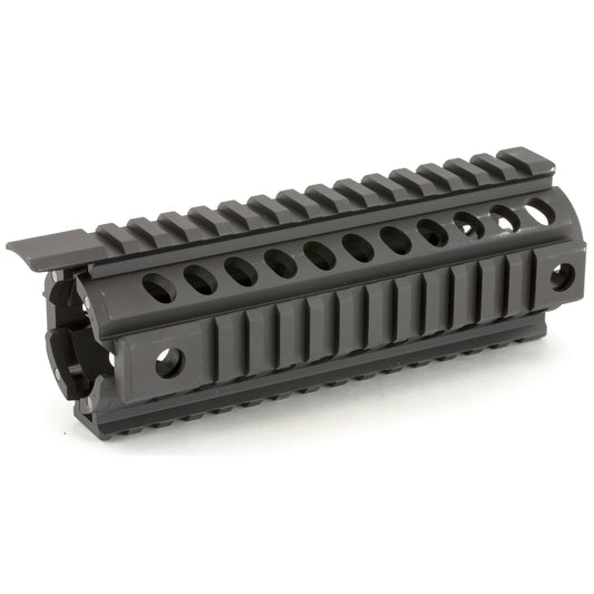 Mission First Tactical, Tekko Metal AR Carbine Integrated Rail System, Replaces Factory Handguard, 7" Drop In Integrated Rail System, Black