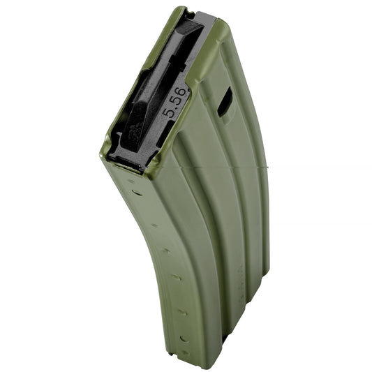 DURAMAG, DuraMag Speed, Magazine, 223 Remington/556NATO, 30 Rounds, Fits AR Rifles, Black AGF Anti-tilt Follower, Aluminum, Olive Drab Green