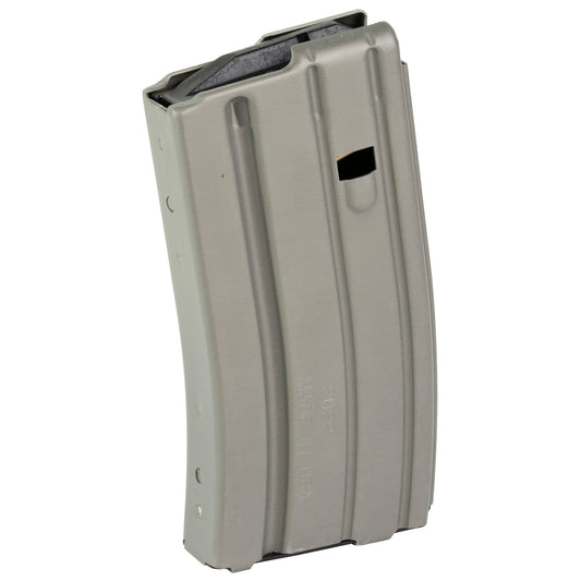 DURAMAG, Magazine, 223 Remington/556NATO/300 Blackout, 20 Rounds, Fits AR-15, Black AGF Follower, Aluminum, Gray