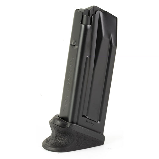 HK, Magazine, 9MM, 10 Rounds, Fits P30SK/VP9SK, Extended Floorplate, Blued Finish