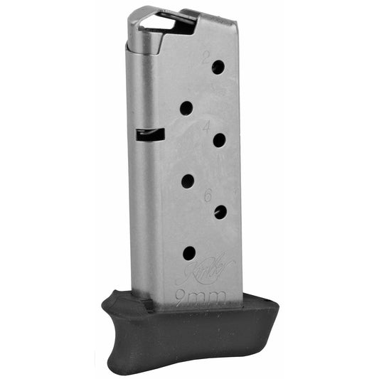 Kimber, Magazine, 9MM, 7 Rounds, Kimber Micro 9, with Hogue Grip Extension, Stainless