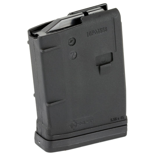 Mission First Tactical, Magazine, 223 Remington/556NATO, 10 Rounds, Fits AR Rifles, Polymer, Black