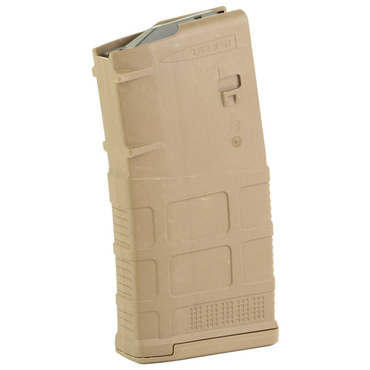 Magpul Industries, Magazine, PMAG 20 LR/SR GEN M3, 308 Winchester/762NATO, 20 Rounds, Fits DPMS/SR25/LaRue OBR, Coyote Tan