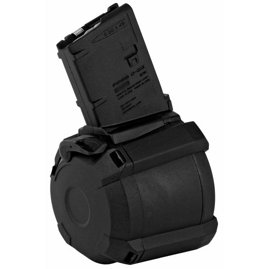 Magpul Industries, Magazine, PMAG D-60, 223 Remington/556NATO, 60 Rounds, Fits AR-15/M4, Black