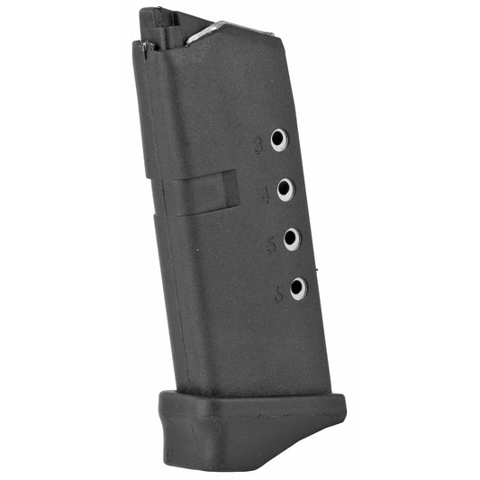 ProMag, Magazine, 9MM, 6 Rounds, Fits Glock 43, Polymer, Black