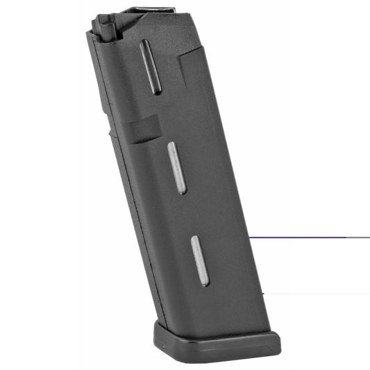 ProMag, Magazine, 9MM, 10 Rounds, Fits Glock 17/19/26, Polymer, Black