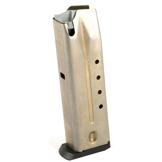 Ruger, Magazine, 9MM, 15 Rounds, Fits P89/95, Stainless Steel, Silver