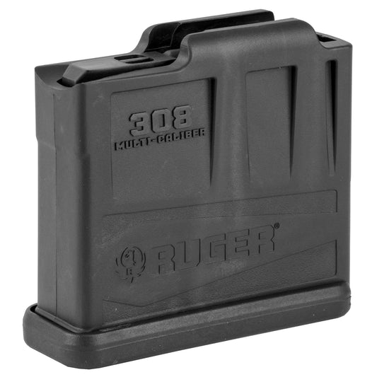 Ruger, Magazine, 308 Winchester, 6.5 Creedmoor 5 Rounds, AI-Style, Polymer, Black