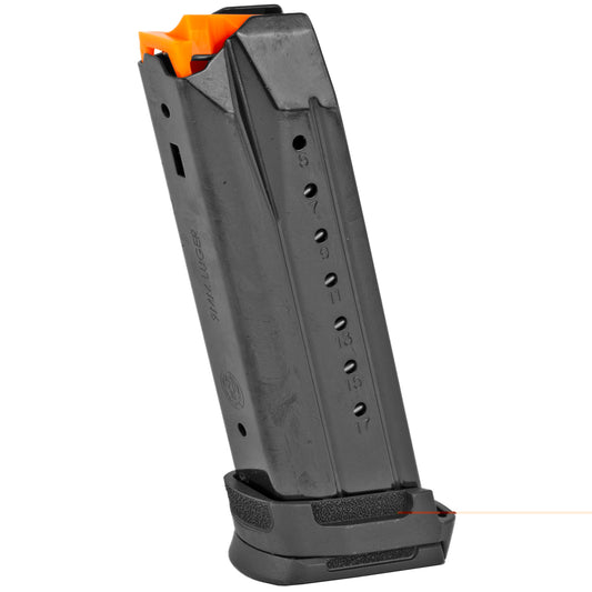 Ruger, Magazine, 9MM, 17 Rounds, Fits Ruger American & Fits Ruger Security 9, Steel, Black