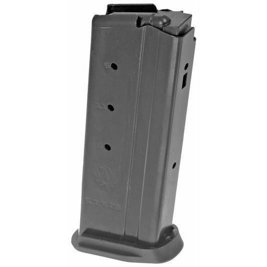 Ruger, Magazine, 5.7X28MM, 20 Rounds, Fits Ruger-57, Steel, Black