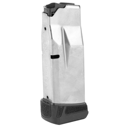 Ruger, Magazine, 9MM, 12 Rounds, Fits Ruger MAX-9, Steel, Silver