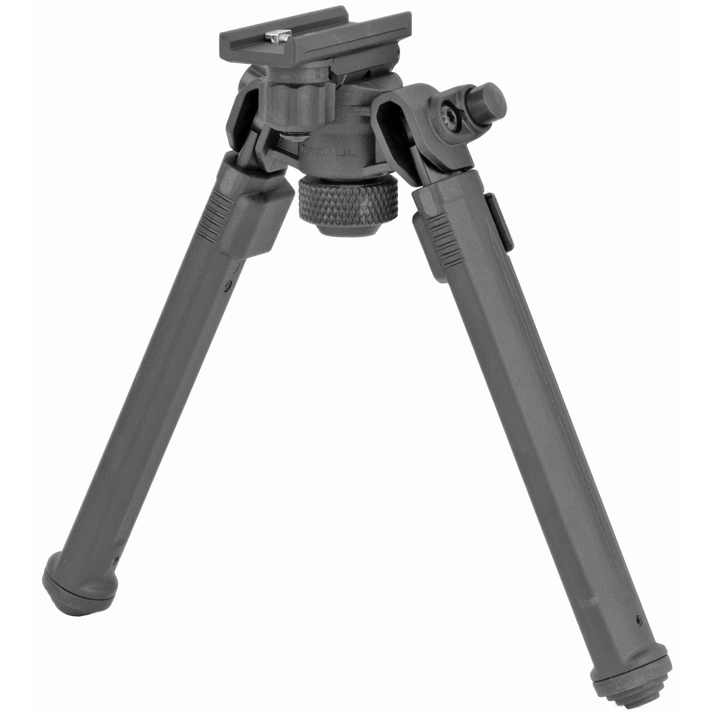 Magpul Industries, Adjustable Bipod, w/ Sling Stud Quick Detach Mount, Black