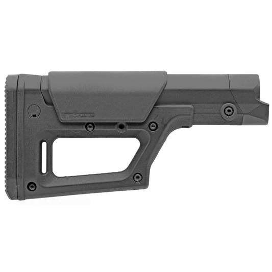 Magpul Industries, PRS Lite Stock, Adjustable LOP (13.85-15.25" in .14" Increments), Adjustable Comb Height (Adjusts From Flush to +.8" in .1" Increments), Compatible With Carbine/SR25/A5 Receiver Extension Tubes, Black