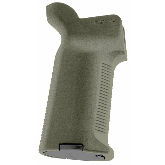 Magpul Industries, MOE K2 XL Grip, Approximately 25% Larger than MOE K2 Grips, More Vertical Angle Provides Optimal Hand Position For Modern Shooting Techniques, Fits AR Rifles, OD Green