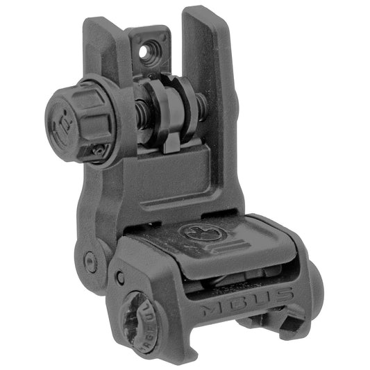 Magpul Industries, MBUS 3 Back-Up Rear Sight, Rapid-Select Rear Aperture System, Ambidextrous Push-Button Deployment, Fits Picatinny Rails, Black