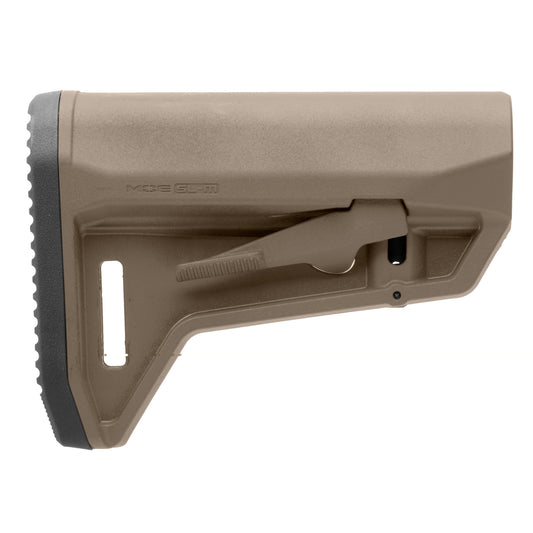 Magpul Industries, MOE SL-M Carbine Stock, Fits Mil-Spec Buffer Tubes, Matte Finish, Flat Dark Earth