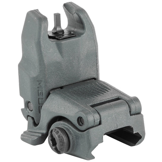 Magpul Industries, MBUS Back-Up Front Sight Gen 2, Fits Picatinny Rails, Flip Up, Gray