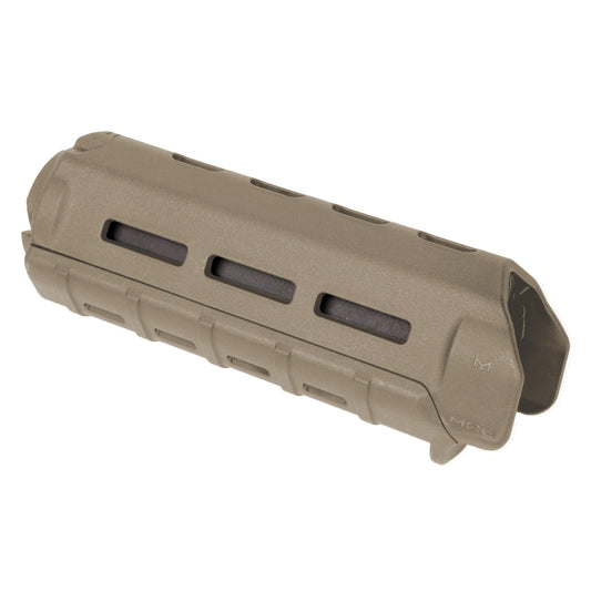 Magpul Industries, MOE M-LOK Handguard, Fits AR-15, Carbine Length, Polymer Construction, Features M-LOK Slots, Flat Dark Earth