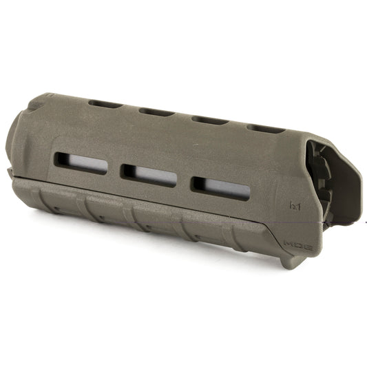 Magpul Industries, MOE M-LOK Handguard, Fits AR-15, Carbine Length, Polymer Construction, Features M-LOK Slots, Olive Drab Green