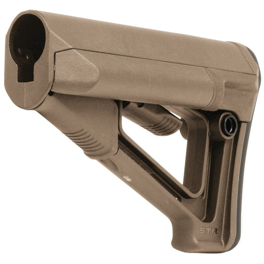 Magpul Industries, STR Stock, Fits AR-15, Mil-Spec, Flat Dark Earth