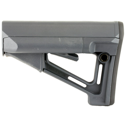 Magpul Industries, STR Stock, Fits AR-15, Mil-Spec Dia, Gray