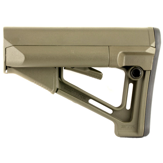 Magpul Industries, STR Stock, Fits AR-15, Mil-Spec Dia, Olive Drab Green